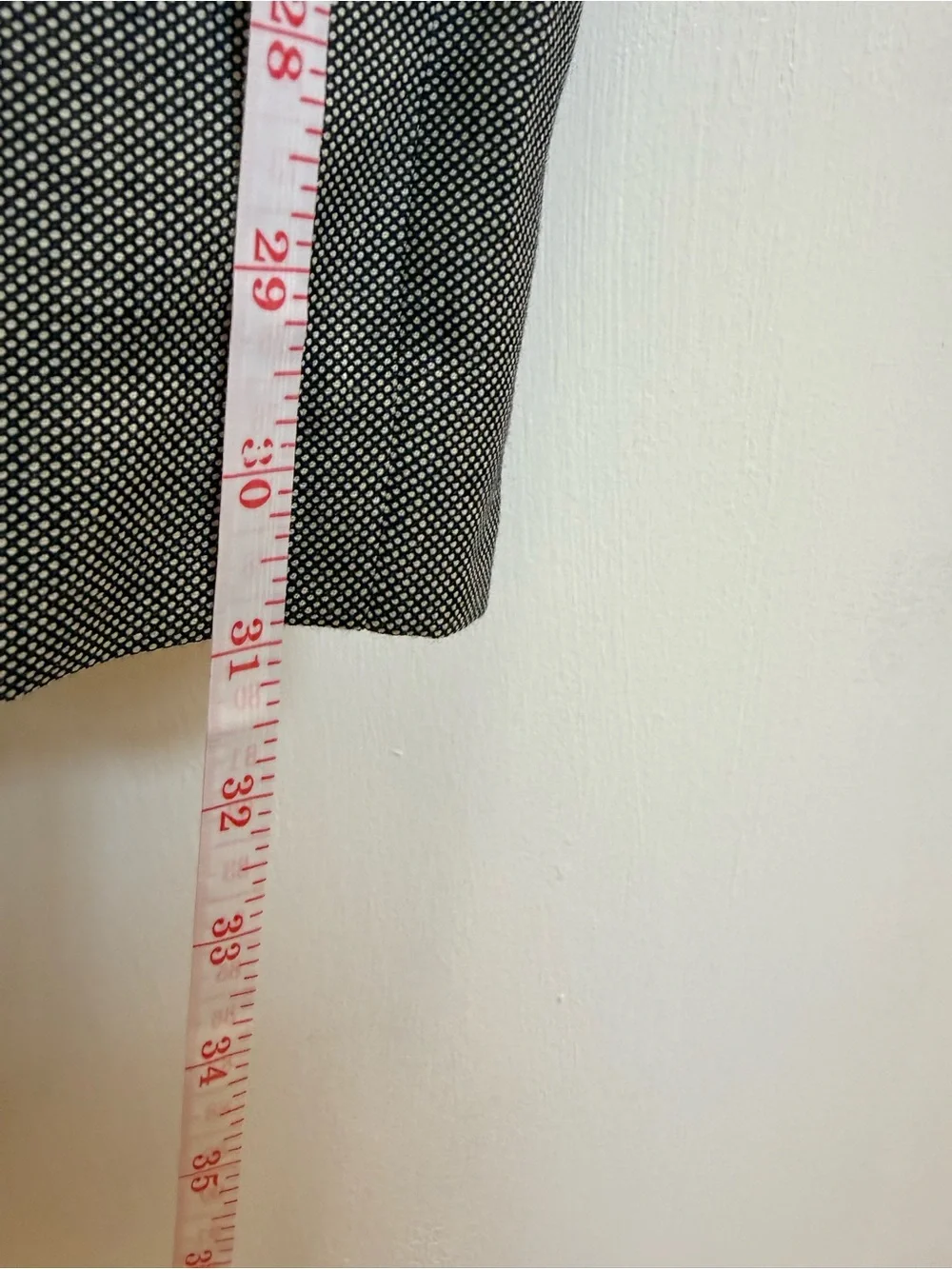 J. Crew Black and Cream (Grey) 100% Wool Textured Pants